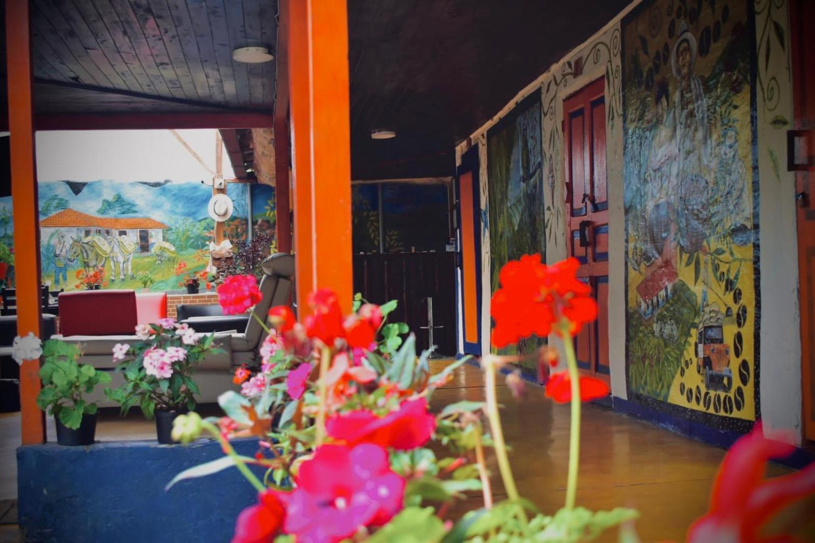 Hostal La Pijarana Salento Exterior photo